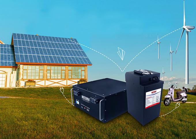 12.8V 50Ah 100Ah 200Ah LiFePO4 Battery For Solar Lighting 1