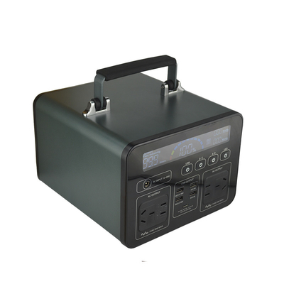 Outdoor Camping 500W 1000W Portable Power Station For UPS Backup Built In Rechargeable Battery