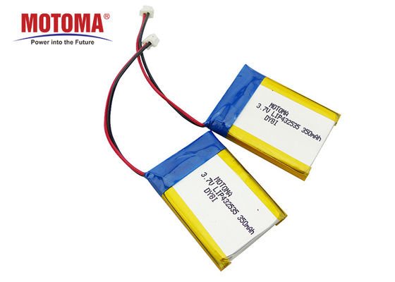 350mah Motoma Batteries , Li Polymer Battery 3.7 V For Headset