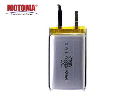 Rechargeable 680mah Motoma Batteries , Prismatic Li Ion Battery For Heated Gloves