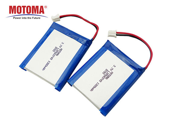 3.7V 1300mAh  Medical Device Battery ISO9001 ISO14001 certificate