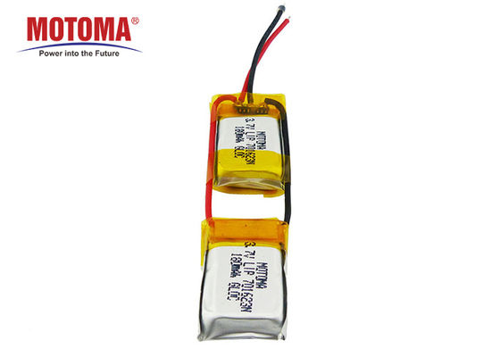 3.7V 180mah GPS Tracker Battery Light Weight With High Consistency