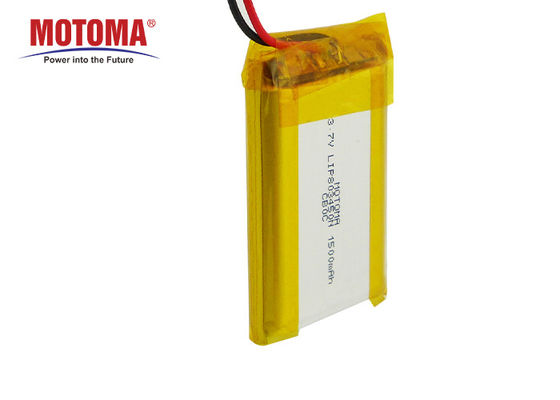 OBD Tracker 3.7V 1500mAh 803450 Lipo Battery With Low Internal Resistance
