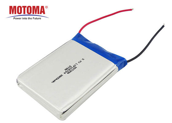 3800mAh Rechargeable Lithium Ion Battery 3.7 V MSDS UN38.3 CE UL IEC62133 Certificate