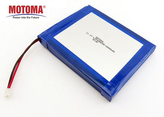 Ultra rugged Tablet Lithium Battery , Flat Lithium Polymer Battery 3.7V 4000mAh
