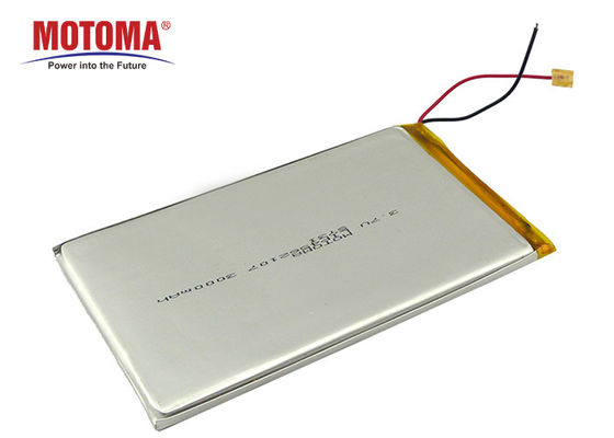 High Capacity High Power Rechargable Battery 3.7V3000mah 4.5*62*107mm Long Cycle Time Wearable Device Battery Pack
