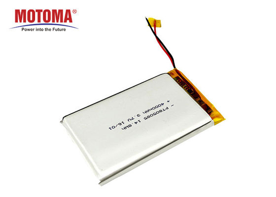 LIP805085 4000mAh Rechargeable Lithium Ion Battery Pack For Smart Instruments