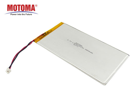 3900mAh Rechargeable Lithium Ion Battery , Ultra Thin Li Ion Battery KC Certificate