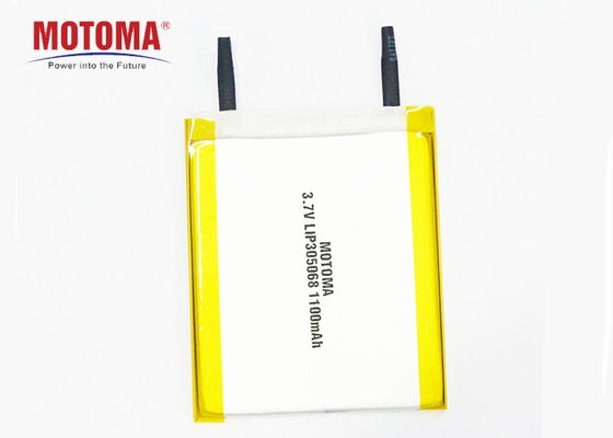 MOTOMA IOT Battery Pack , 3.7 V 1100mah Lipo Battery UN38.3 certificate