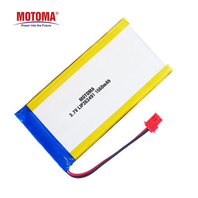 Deep Cycle Lipo Lithium Polymer Battery 1560mAh For Alcohol Tester