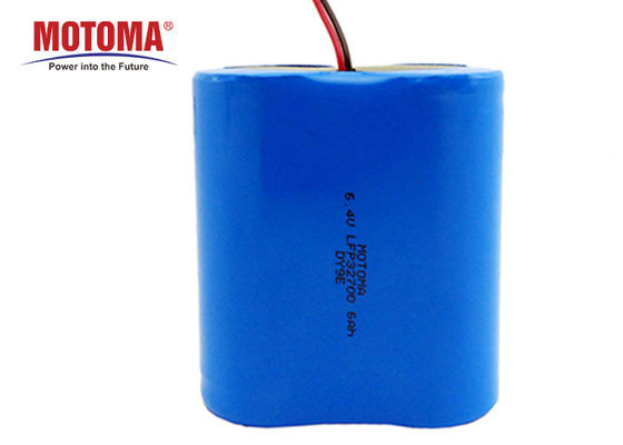 High Capacity Cylindrical Lithium Ion Battery ,  18650 Lithium Cell Pack 7.4V 6000mAh