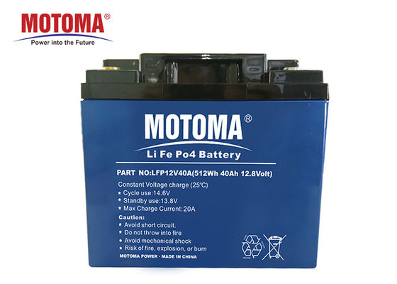 LiFePO4 Lithium Battery For Ups 12V 40Ah durable 4000 Cycle Times