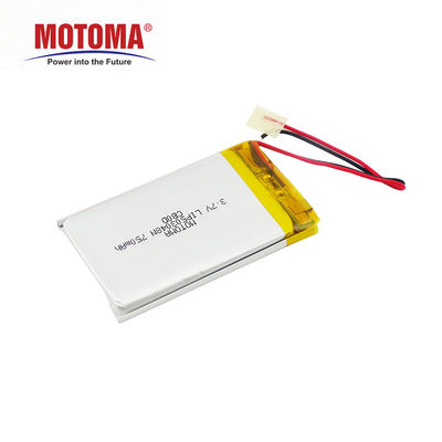 MOTOMA High Capacity Lithium Ion Battery 3.7V 950mAh With Pcb Wires Connectors
