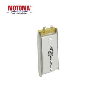 3.7V 600mAh Rechargeable Lithium Ion Battery For Medical Healthy Tracker